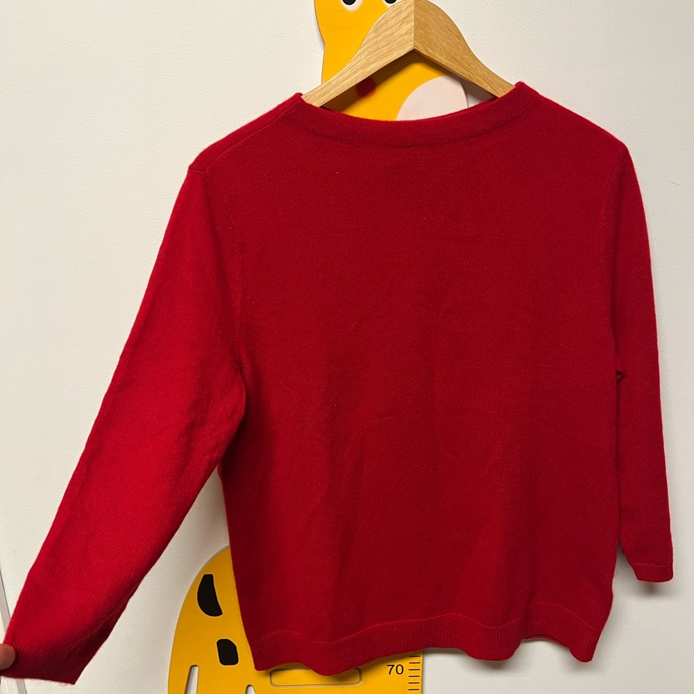 Pure Cashmere Red Sweater